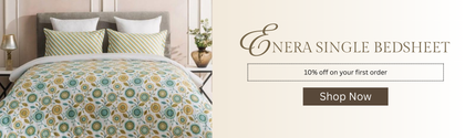 A- Group Single Size Bedsheet - enera