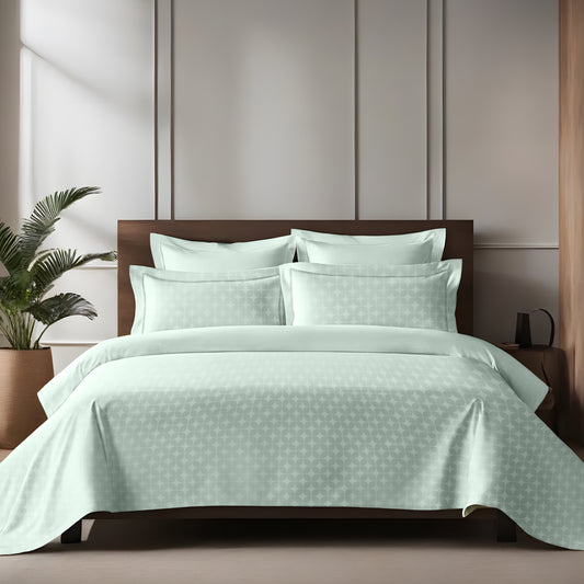 Enera Orbit King Bedsheet with 2 Pillow Covers 100% Pure Cotton - enera