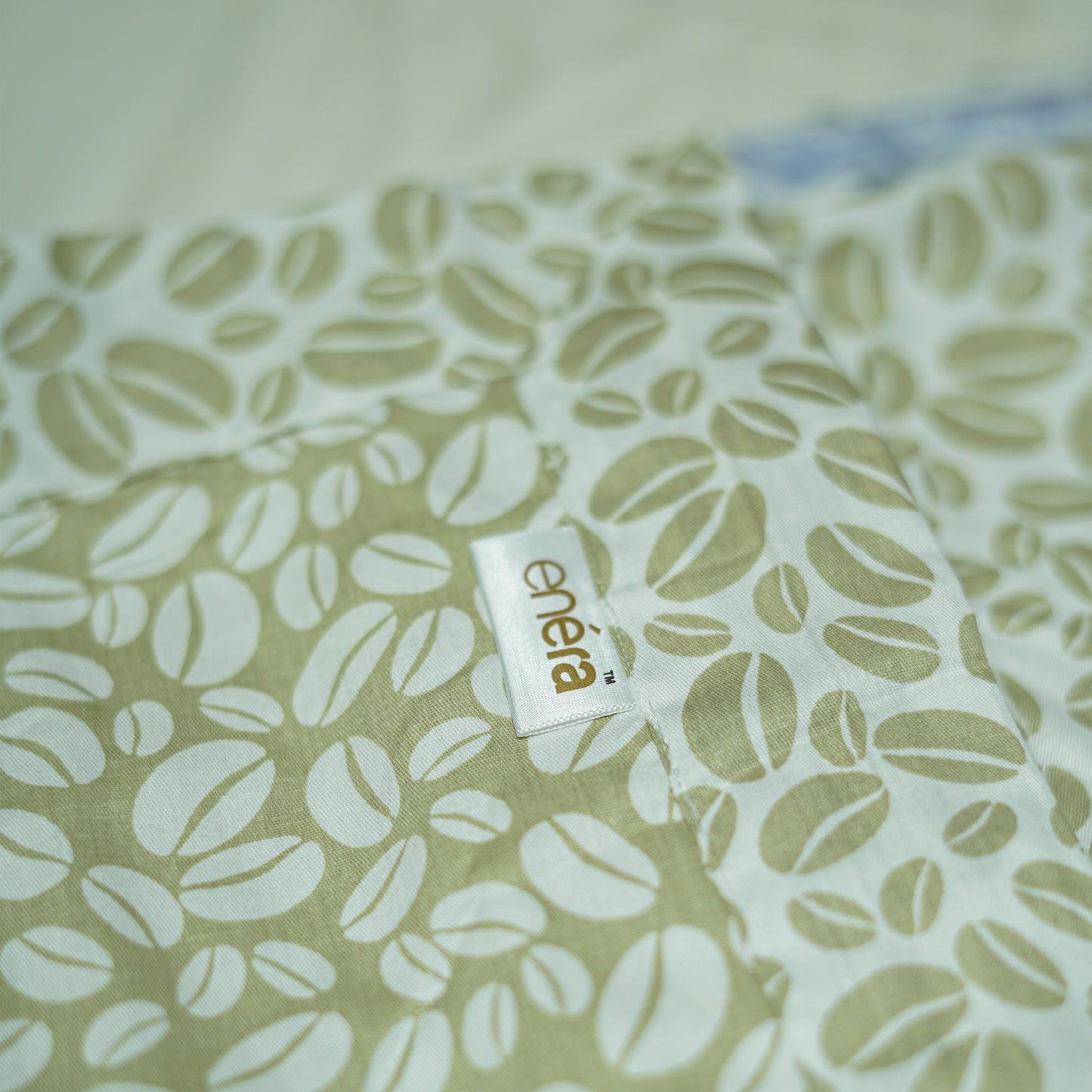 Enera Prism Collection Petal Light Green Color Printed Double Bed Dohar