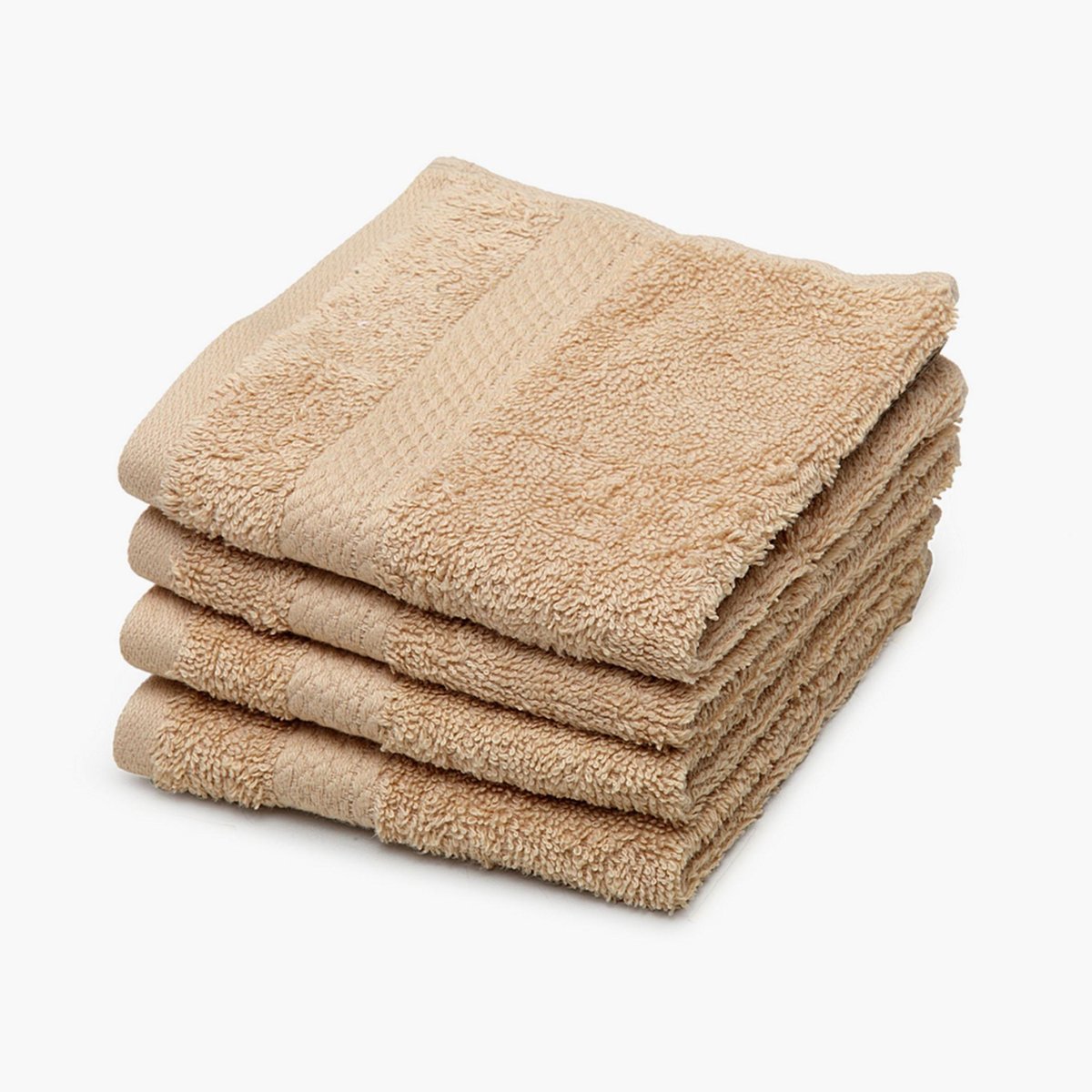 Spaces Essentials Beige Color Face Towel