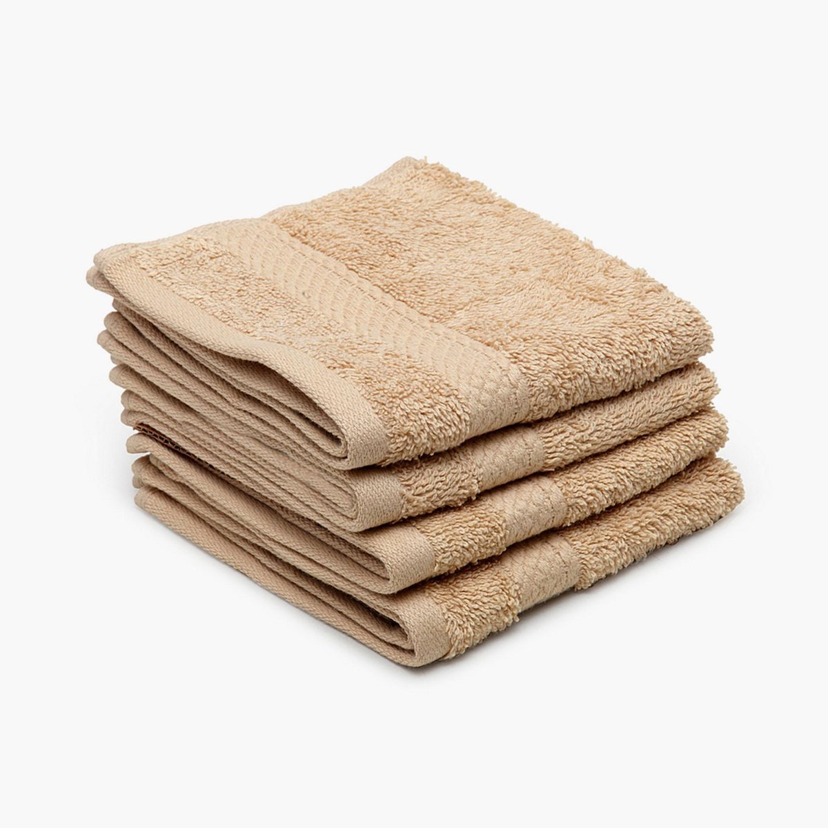 Spaces Essentials Beige Color Face Towel