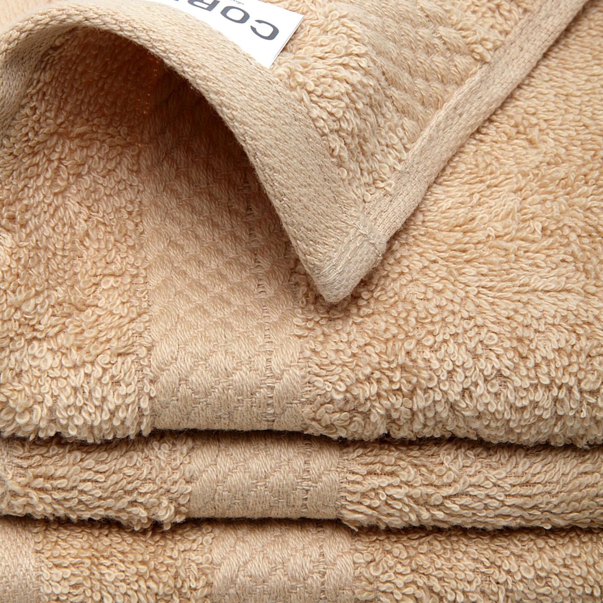 Spaces Essentials Beige Color Face Towel