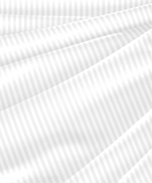 my Trident Stripe Single Bedsheet with Pillow Cover 100% Pure Cotton - enera
