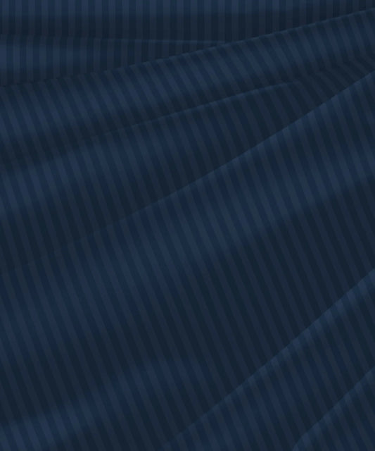 my Trident Stripe Single Bedsheet with Pillow Cover 100% Pure Cotton - enera