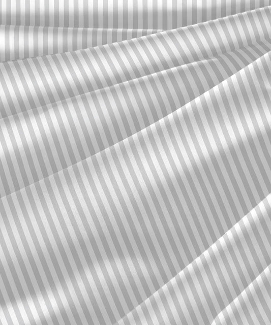 my Trident Stripe Single Bedsheet with Pillow Cover 100% Pure Cotton - enera
