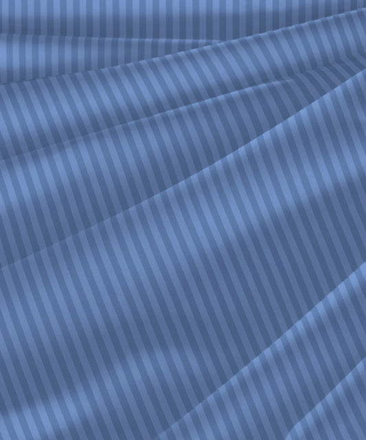 my Trident Stripe Single Bedsheet with Pillow Cover 100% Pure Cotton - enera