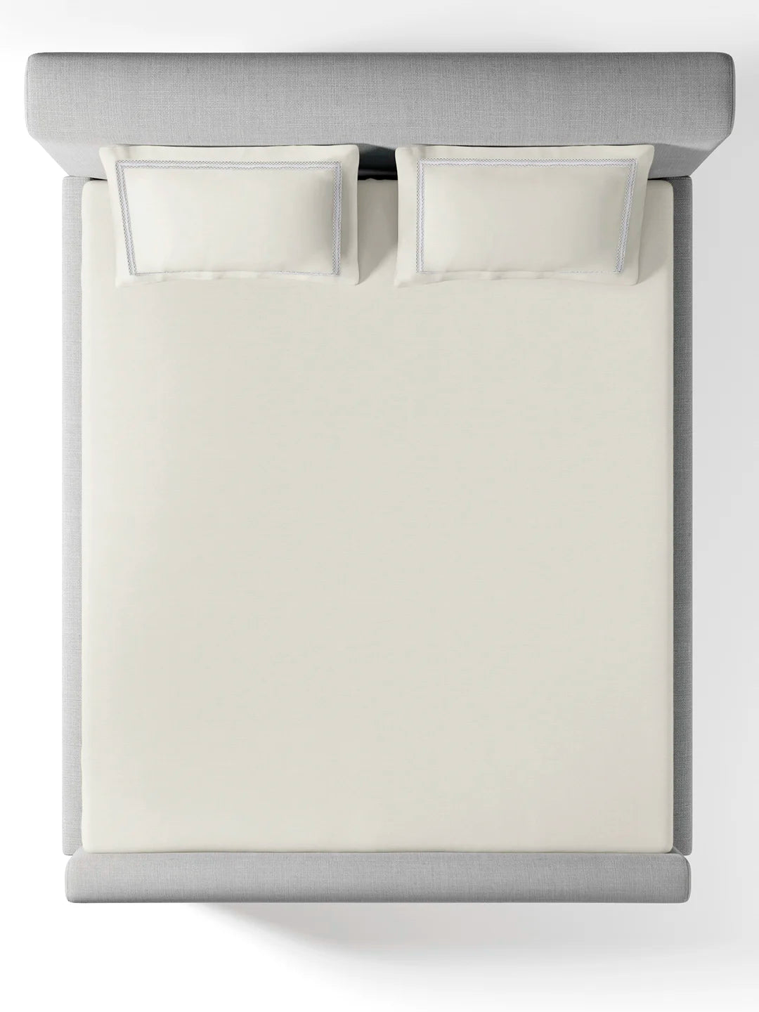 Sansaar Urban Classics Stellar Bright White Plain King Bedsheet 100% Cotton/ 300TC