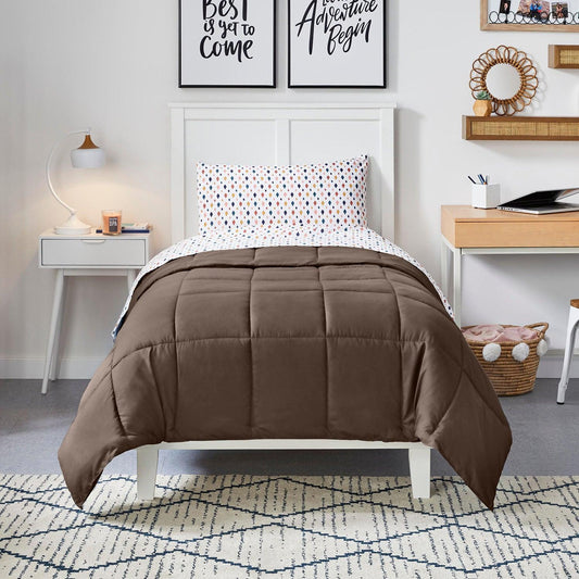 Charleston Microfiber Quilted Single Bed Comforter for All Season - enera