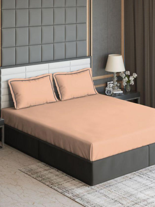 D'Decor King Bedsheet with 2 Pillow Covers 100% Pure Cotton - enera