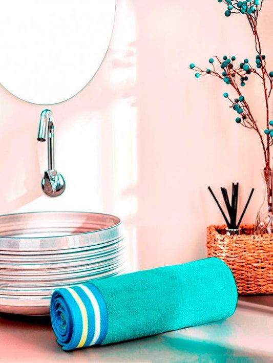 D'Decor Bath Towel 1 Pcs 100% Cotton, Soft & Ultra Absorbent - enera