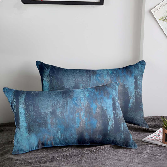 Enera KCF Pers-707 Dark Blue Color 11 x 19 Inch Cushion Cover - enera