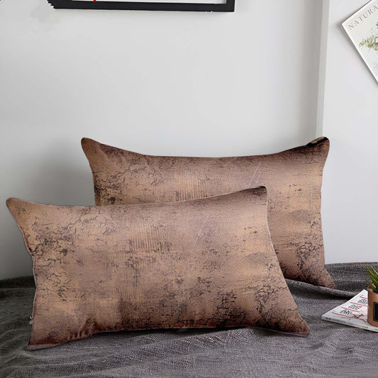 Enera KCF Pina 29220 Brown Color 11x19 Inch Cushion Cover - enera