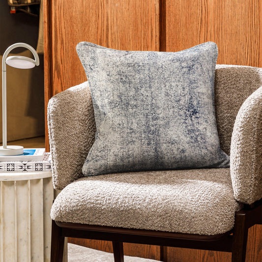 Enera KCF Pina Sn 29224 Blue Color 16x16 Inch Cushion Cover - enera