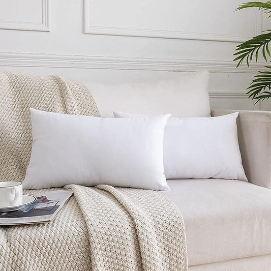 enera Polyfiber Cushion 11x19 Inch (1 PCS) | Soft, Fluffy & Bouncy | Washable - enera