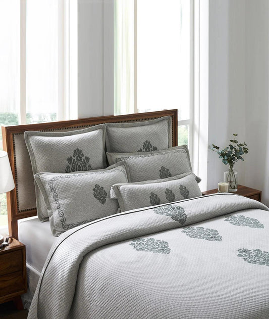 Pluchi Bedspread Set 100% Pure Cotton (Set of 6) - enera