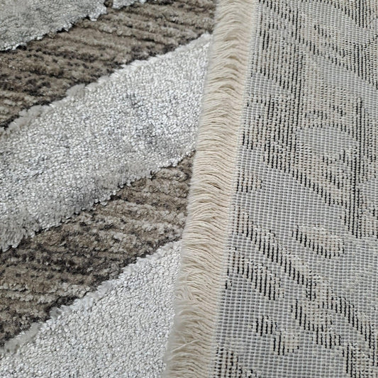 Enera Nessa 33 Collection Lilght Grey Color 160x230 cm Carpet - enera