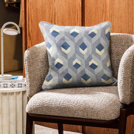 Enera SRM Onel 113 Multi Color 16x16 Inch Cushion Cover - enera