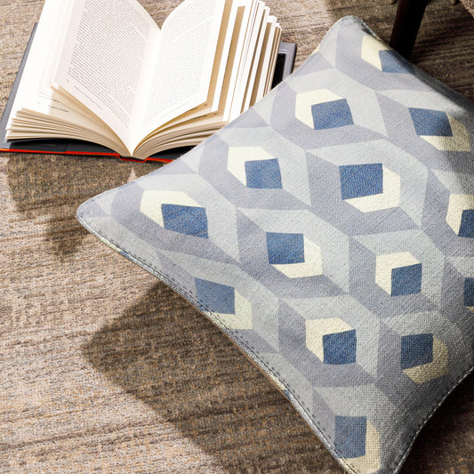 Enera SRM Onel 113 Multi Color 16x16 Inch Cushion Cover - enera