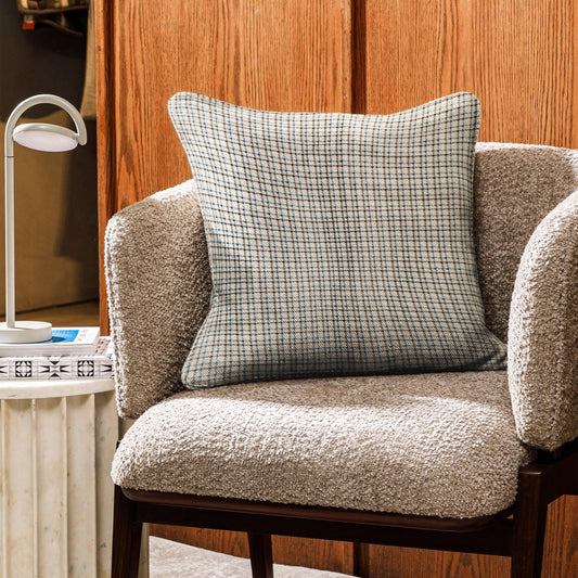 Enera SRM Vivi 203 Grey Color 16x16 Inch Cushion Cover - enera