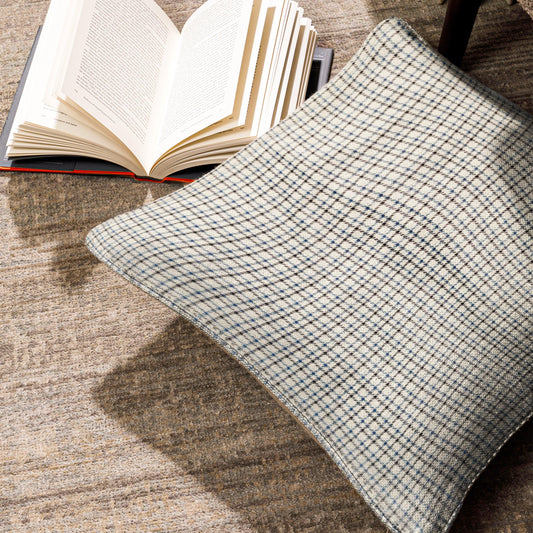 Enera SRM Vivi 203 Grey Color 16x16 Inch Cushion Cover - enera