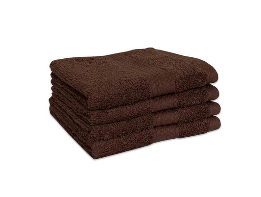 Spaces Face Towel 4 Pcs Set 100% Cotton, Soft & Ultra Absorbent - enera