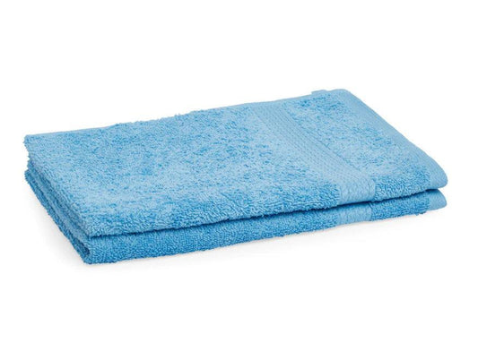 Spaces Hand Towel 2 Pcs Set 100% Cotton, Soft & Ultra Absorbent - enera