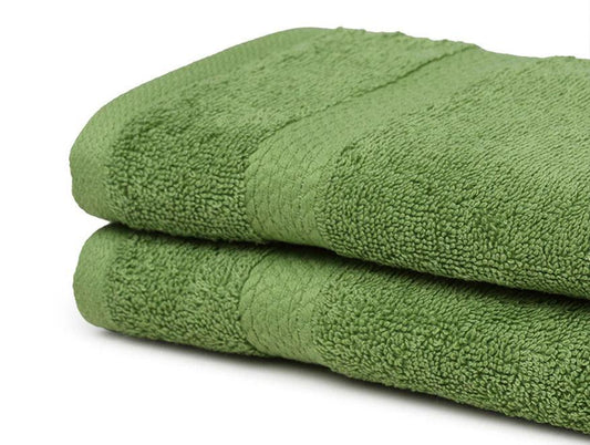 Spaces Hand Towel 2 Pcs Set 100% Cotton, Soft & Ultra Absorbent - enera