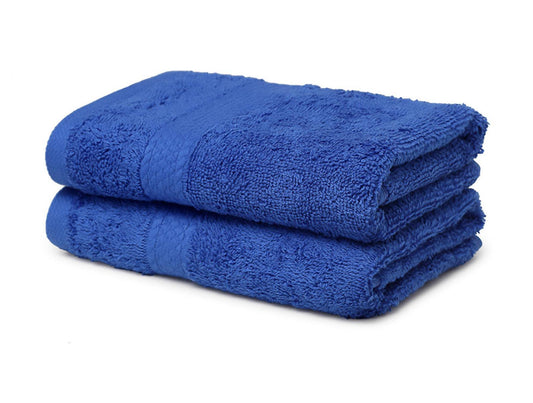 Spaces Hand Towel 2 Pcs Set 100% Cotton, Soft & Ultra Absorbent - enera