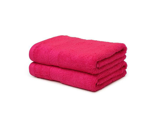 Spaces Hand Towel 2 Pcs Set 100% Cotton, Soft & Ultra Absorbent - enera
