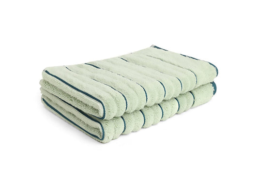 Spaces Hand Towel 2 Pcs Set 100% Cotton, Soft & Ultra Absorbent - enera