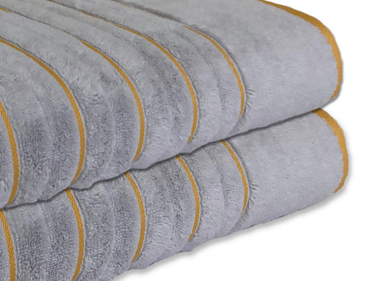 Spaces Hand Towel 2 Pcs Set 100% Cotton, Soft & Ultra Absorbent - enera