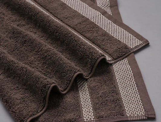 Spaces Hand Towel 2 Pcs Set 100% Cotton, Soft & Ultra Absorbent - enera