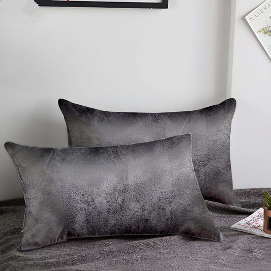Enera VJ Musk 1992 Sn 03 Dark Grey Color 11x19 Inch Cushion Cover - enera
