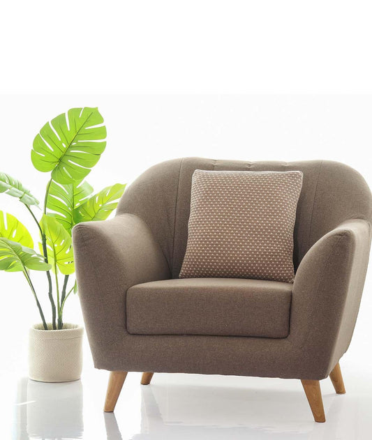 Enera Stone & Natural Color 16x16 Inch Cushion Cover - enera