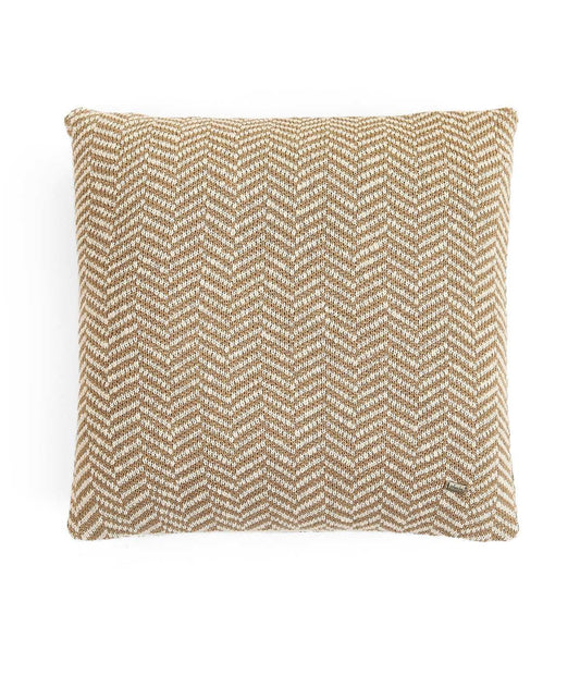 Enera Khaki & Natural Color 18x18 Inch Cushion Cover - enera