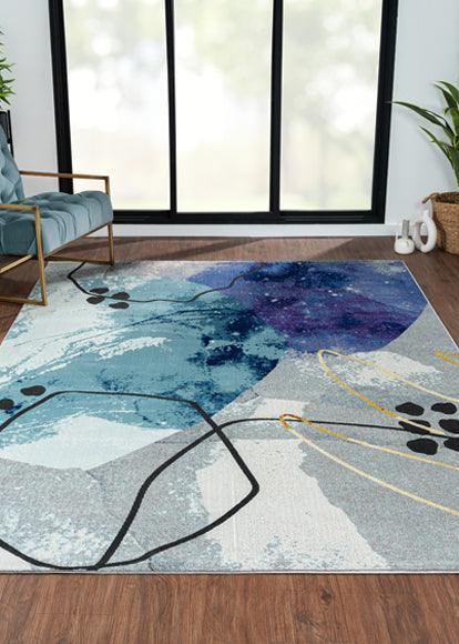 Enera Hawaii 74GA L1212 Collection Multi Colour 160x230 cm Modern Rugs - enera