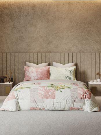 D'Decor Printed King Bedsheet with 2 Pillow Covers 100% Pure Cotton - enera