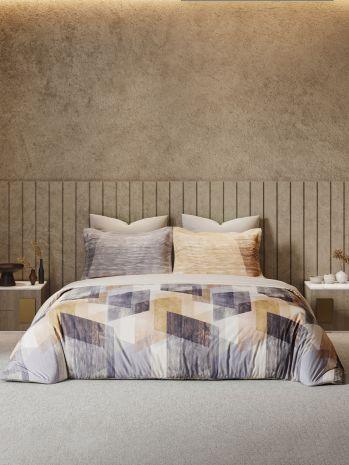 D'Decor Printed King Bedsheet with 2 Pillow Covers 100% Pure Cotton - enera