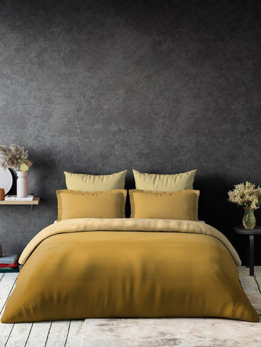 D'Decor Quilted Printed Comforter Set 100% Pure Cotton (Set of 4) - enera