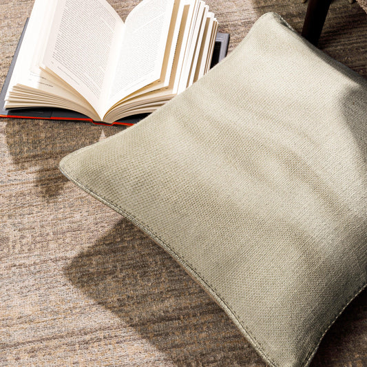 Enera Thiva 00002 Ivory Color 16x16 Inch Cushion Cover - enera