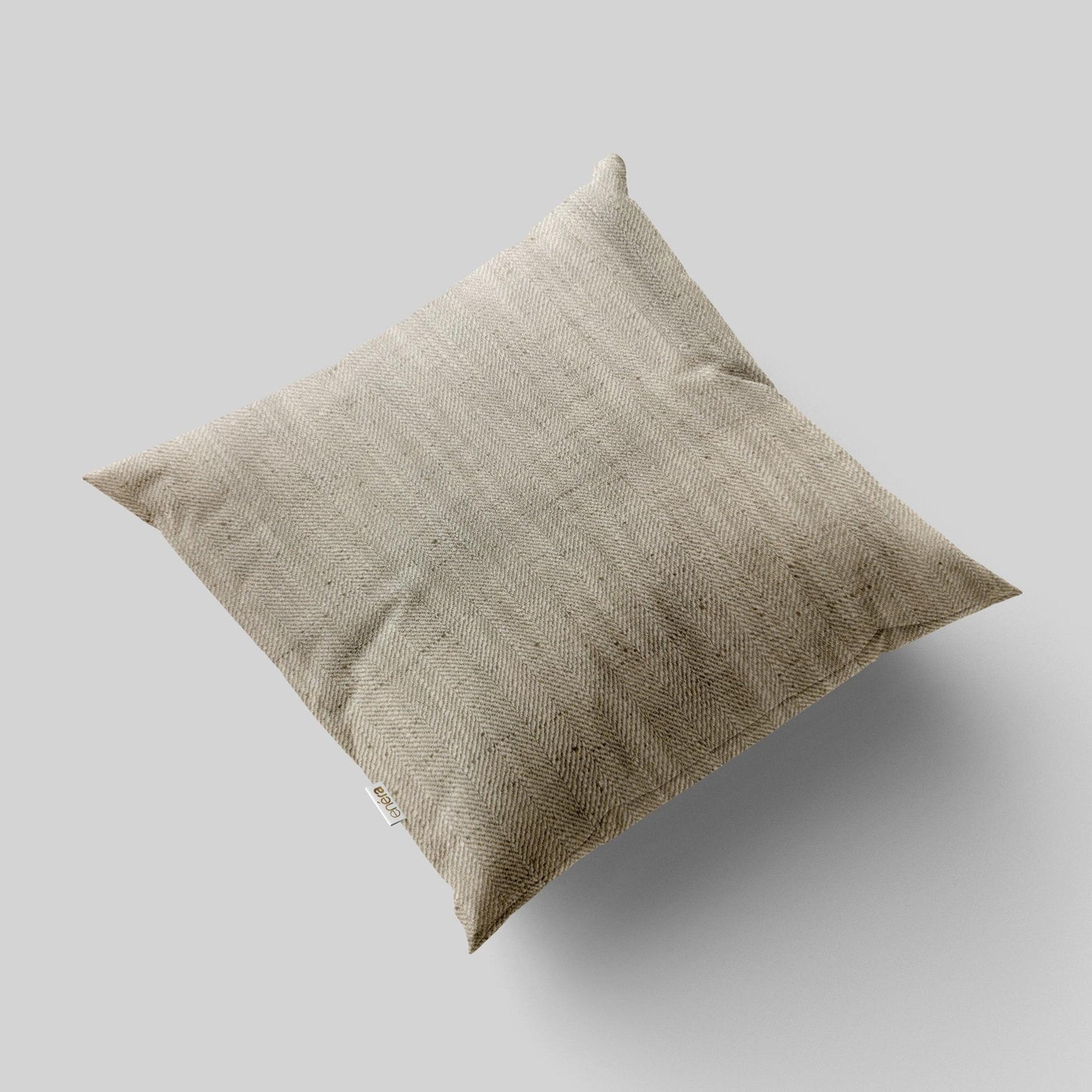 Enera DD Lico 241 Ivory Color 16x16 Inch Cushion Cover