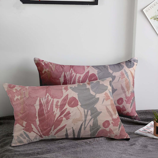 Enera SRM Asto 303 Peach Color 11x19 Inch Print Cushion Cover - enera