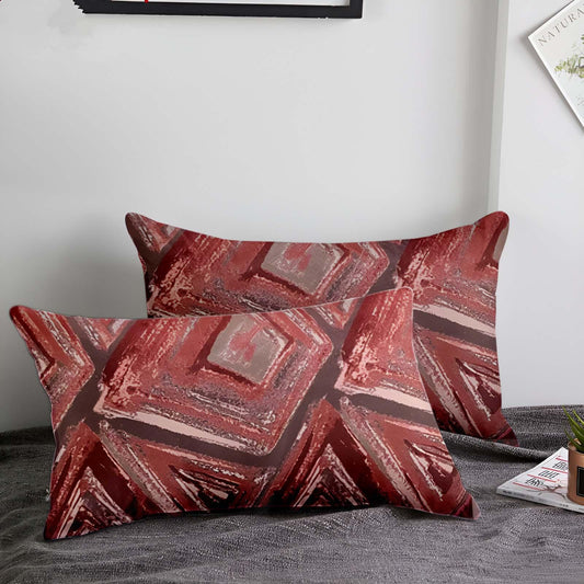 Enera Vane Sn 39 Magenta Color 11x19 Inch Cushion Cover - enera