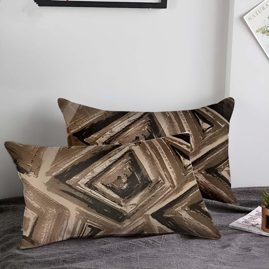 Enera Vane Sn 34 Mustard Green Color 11x19 Inch Cushion Cover - enera