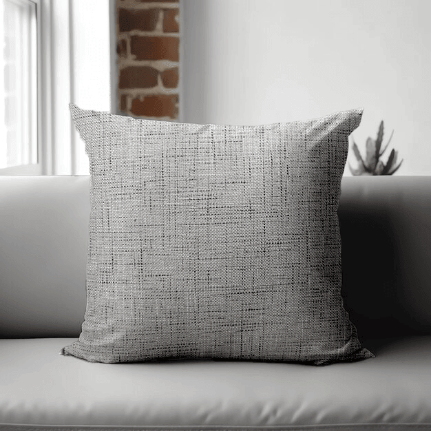 Enera SRM DELI SN 121 Grey Color 18x18 Inch Cushion Cover - enera