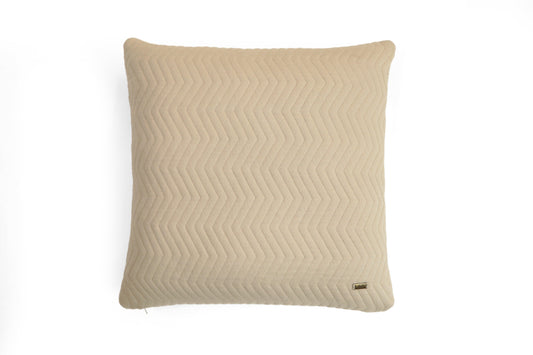 Enera Pale Whisper & Natural Color 18x18 Inch Cushion Cover - enera