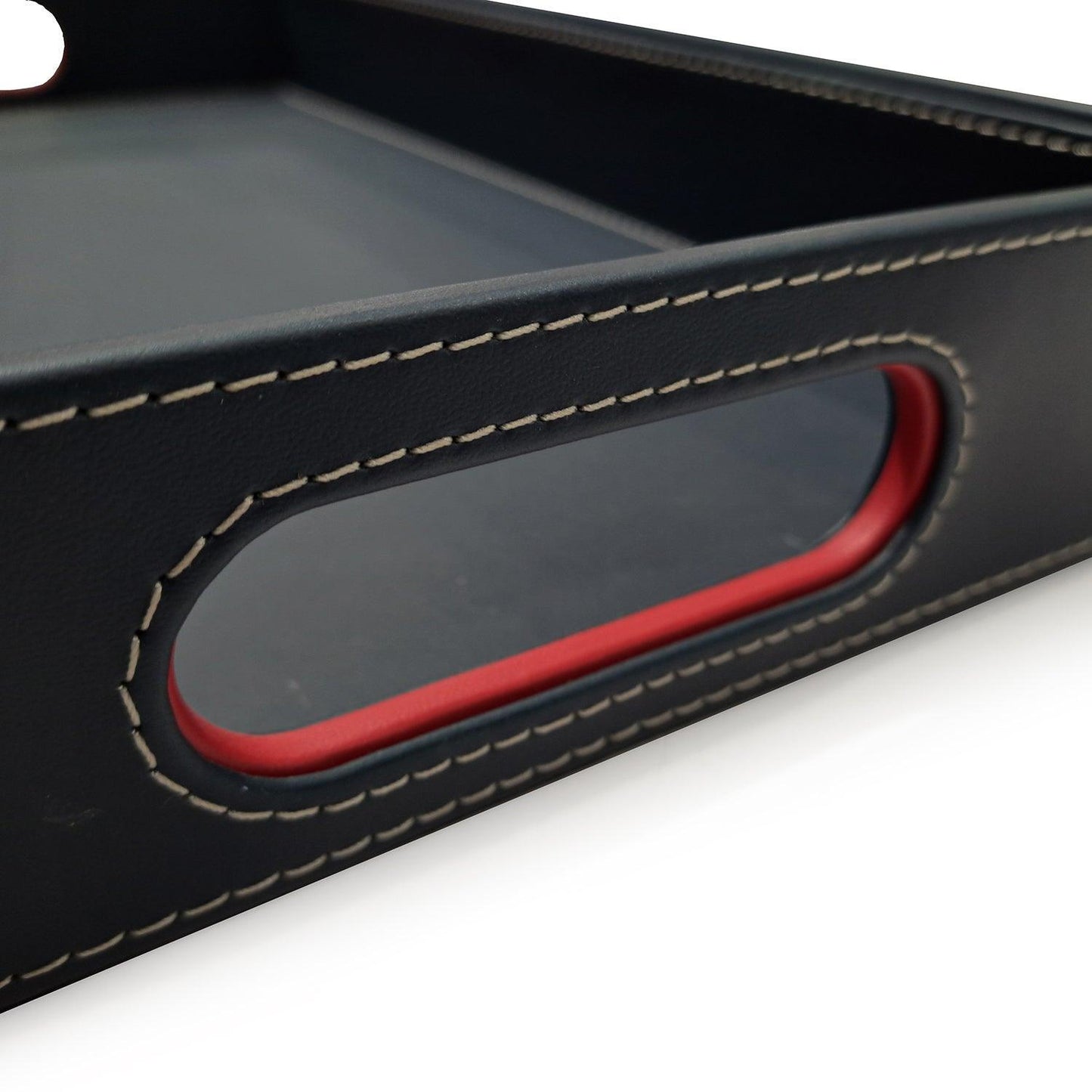 Enera Opc Rectangle Tray Big in Black Color - enera