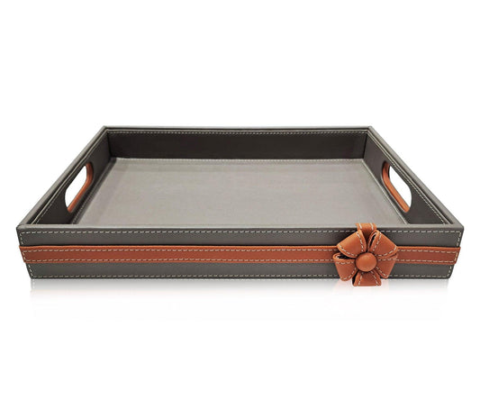 Enera Modélo Beige Color Rectangle Big Tray - enera