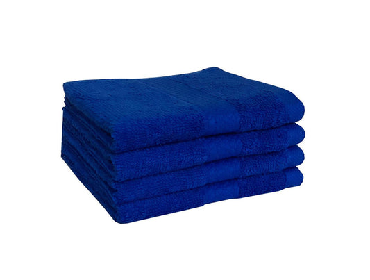 Spaces Face Towel 4 Pcs Set 100% Cotton, Soft & Ultra Absorbent - enera