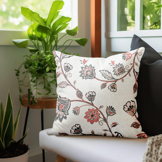 Enera SRM Vict - 113 Multi Color 16x16 Inch Cushion Cover - enera